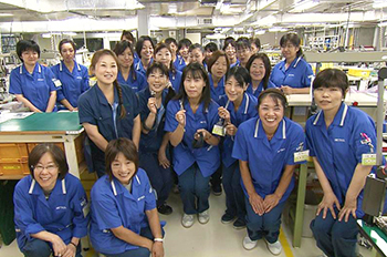 テレビ東京『ＷBＳワールドビジネスサテライト』で〜”世界一” を生む女性パート社員〜として放映されました