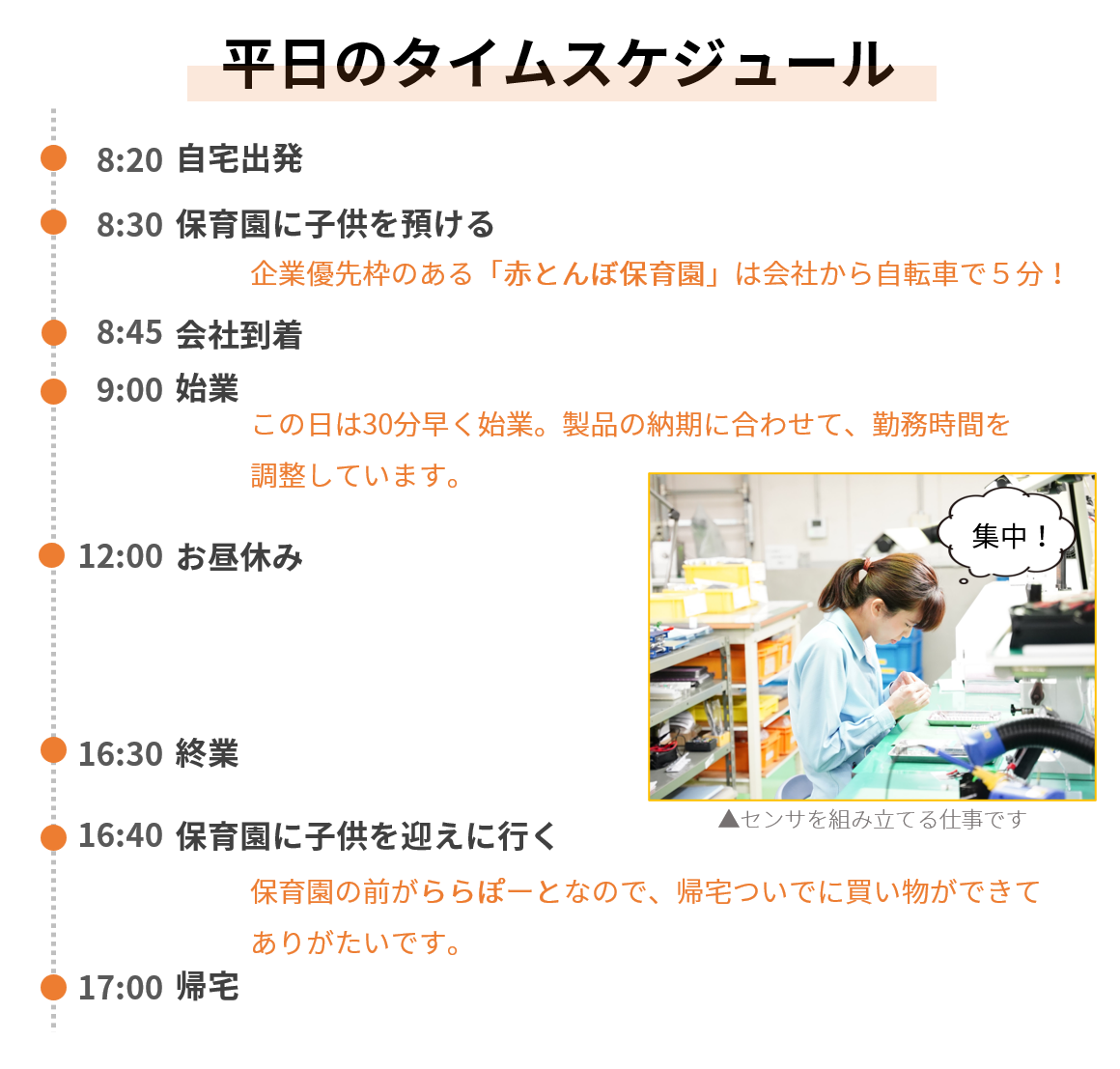 立川で働くパート社員の一日