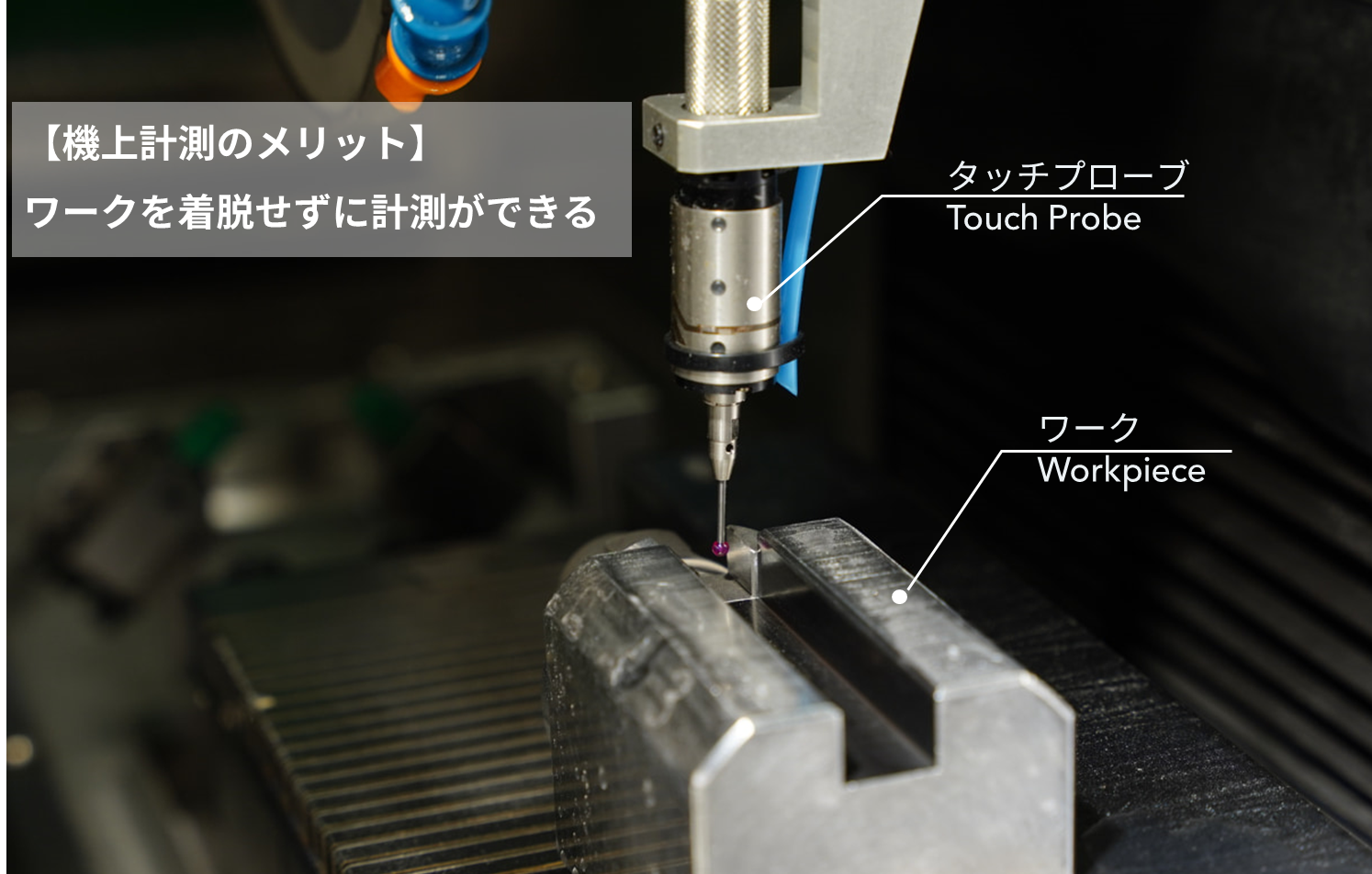 機上計測用タッチプローブ