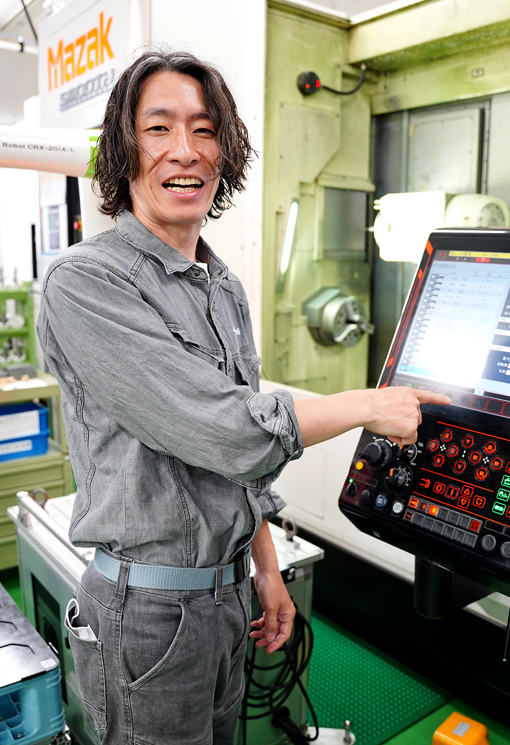 メトロール機械加工部 浦野さん