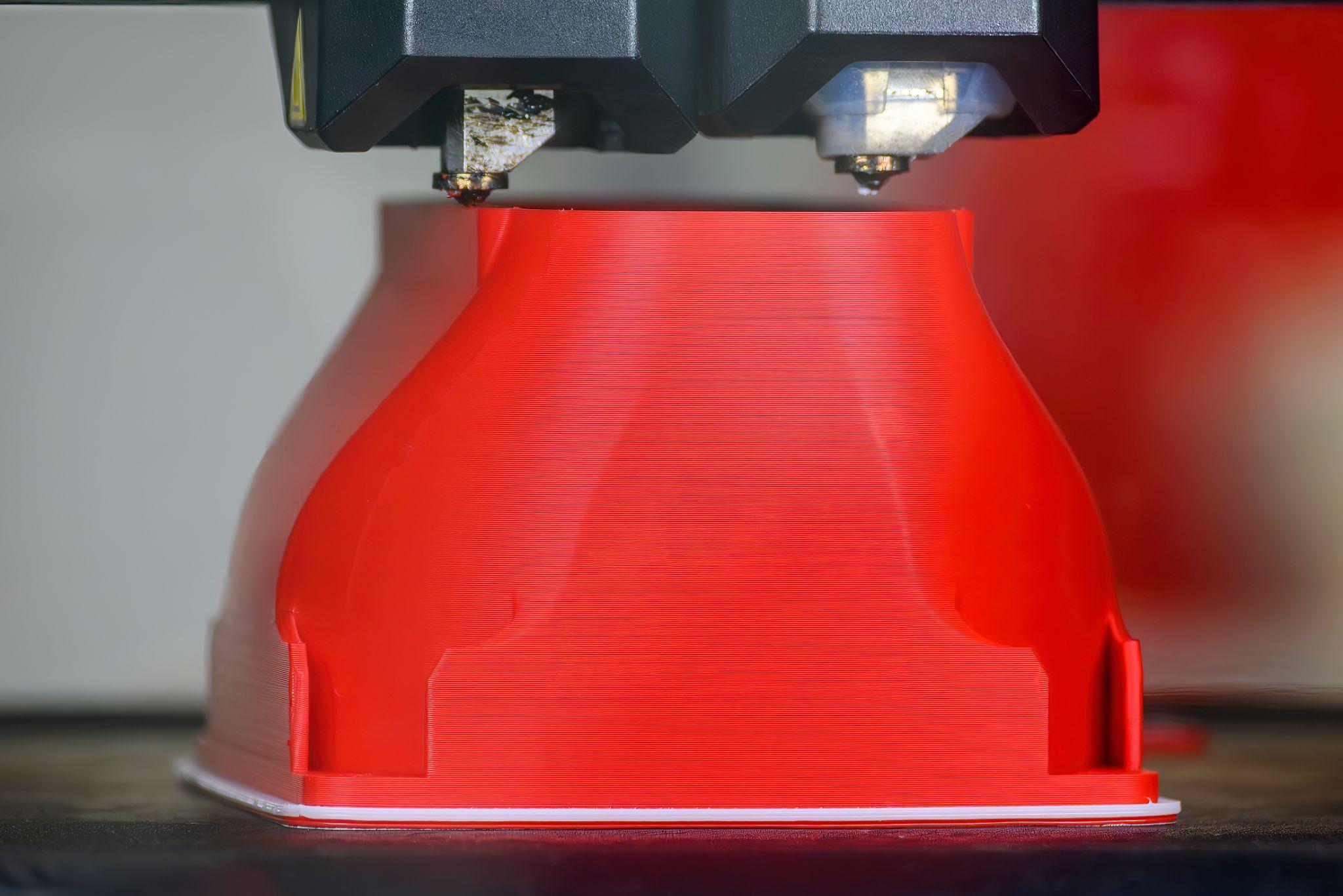 FDM方式の3Dプリンタのイメージ