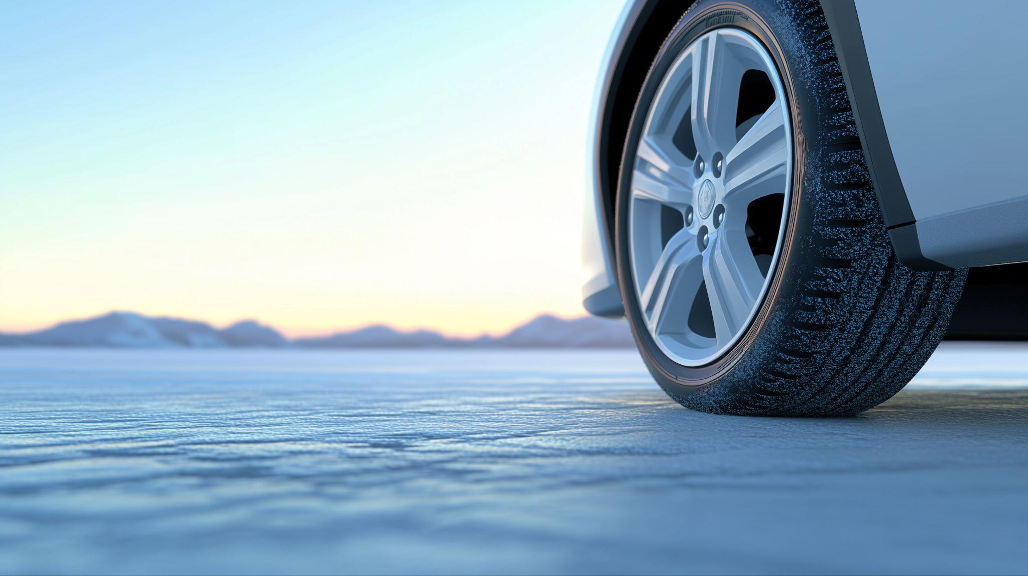 自動車のタイヤ内部にセンサを設置する研究が進められている