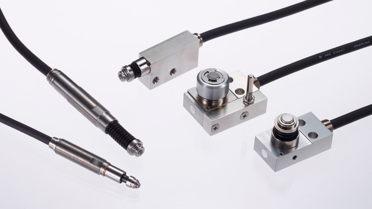 接触センサの例(精密位置決めスイッチ)