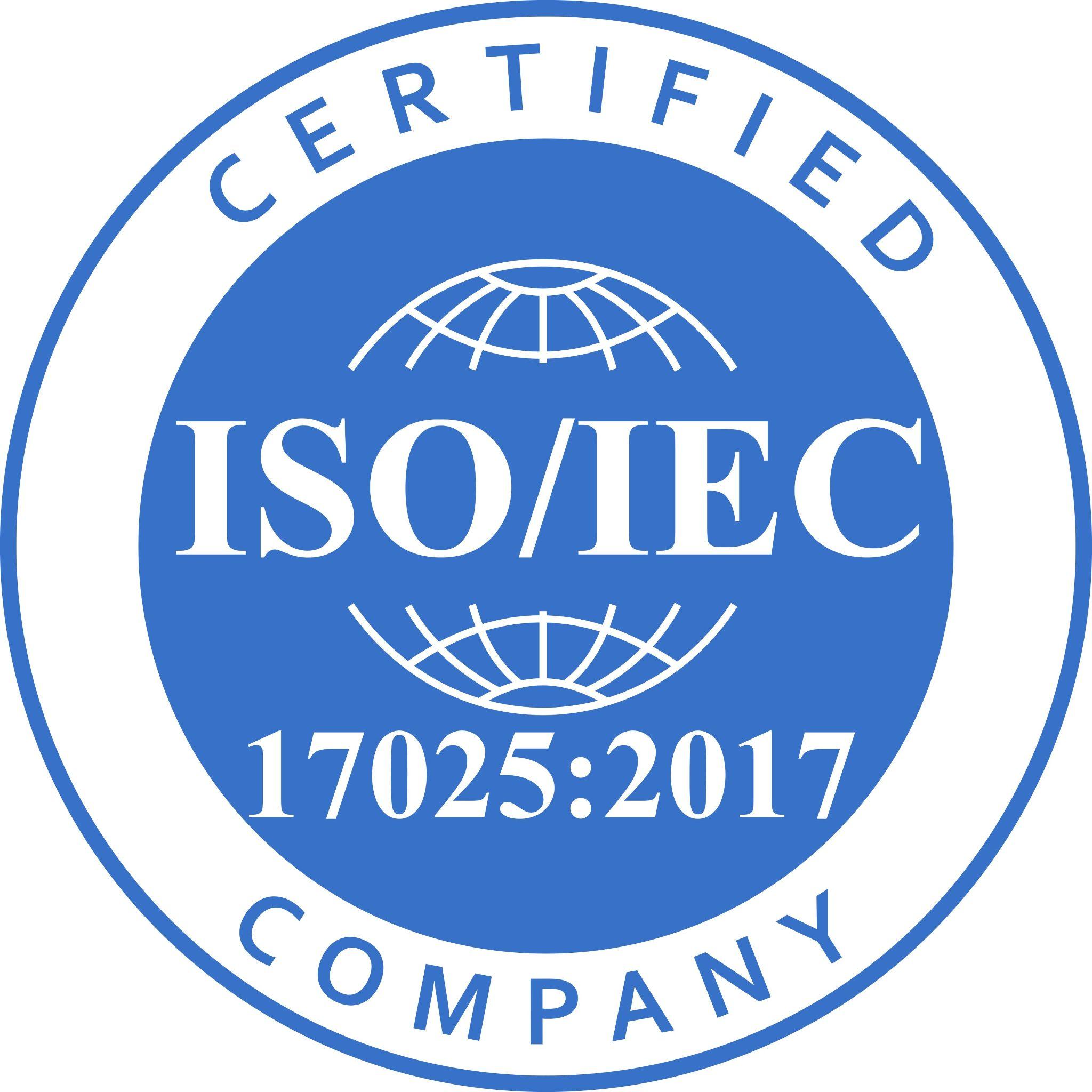 ISO/IEC 17025のロゴ 