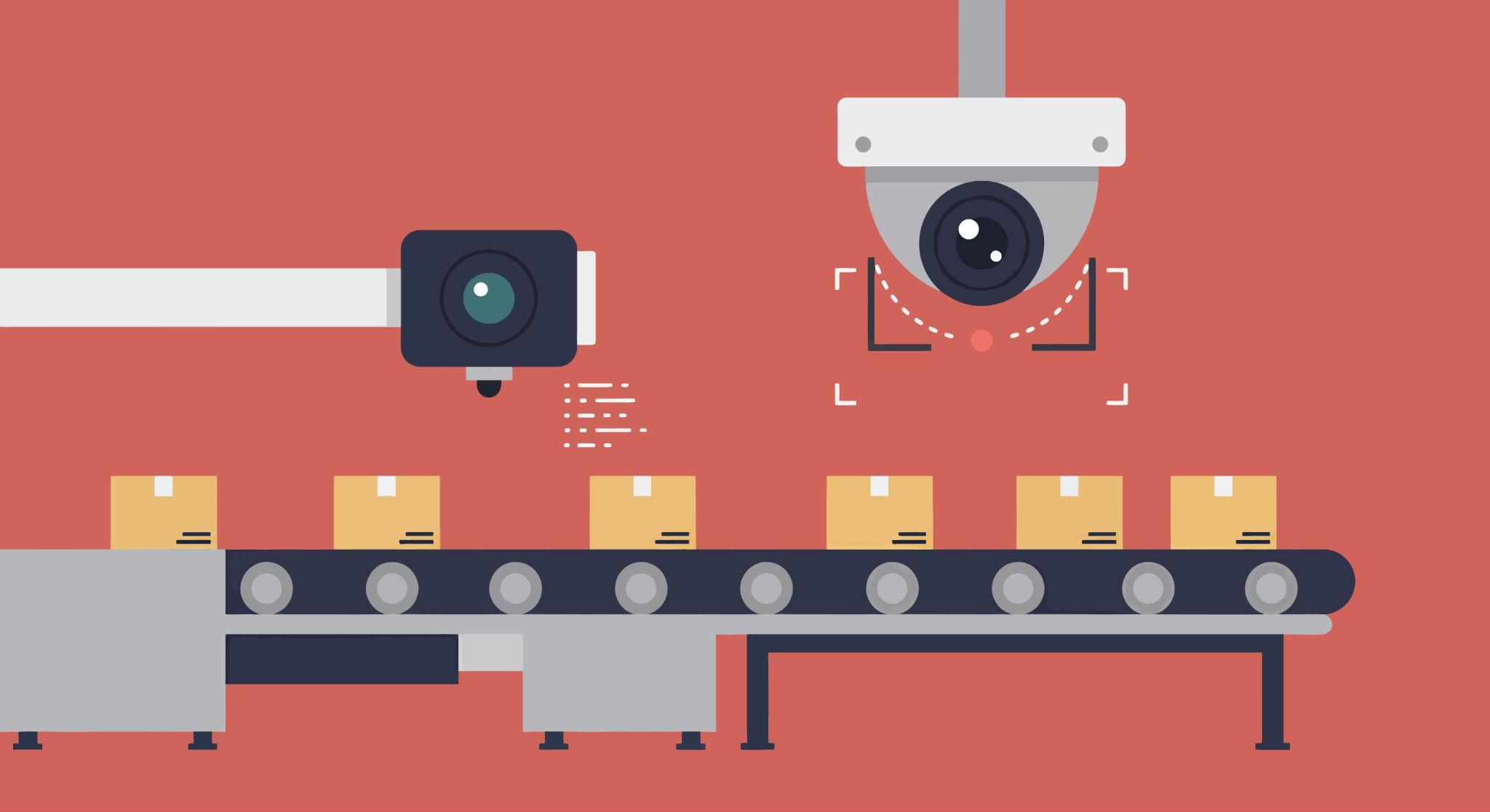 特に梱包ラインではカメラは自動化に寄与する