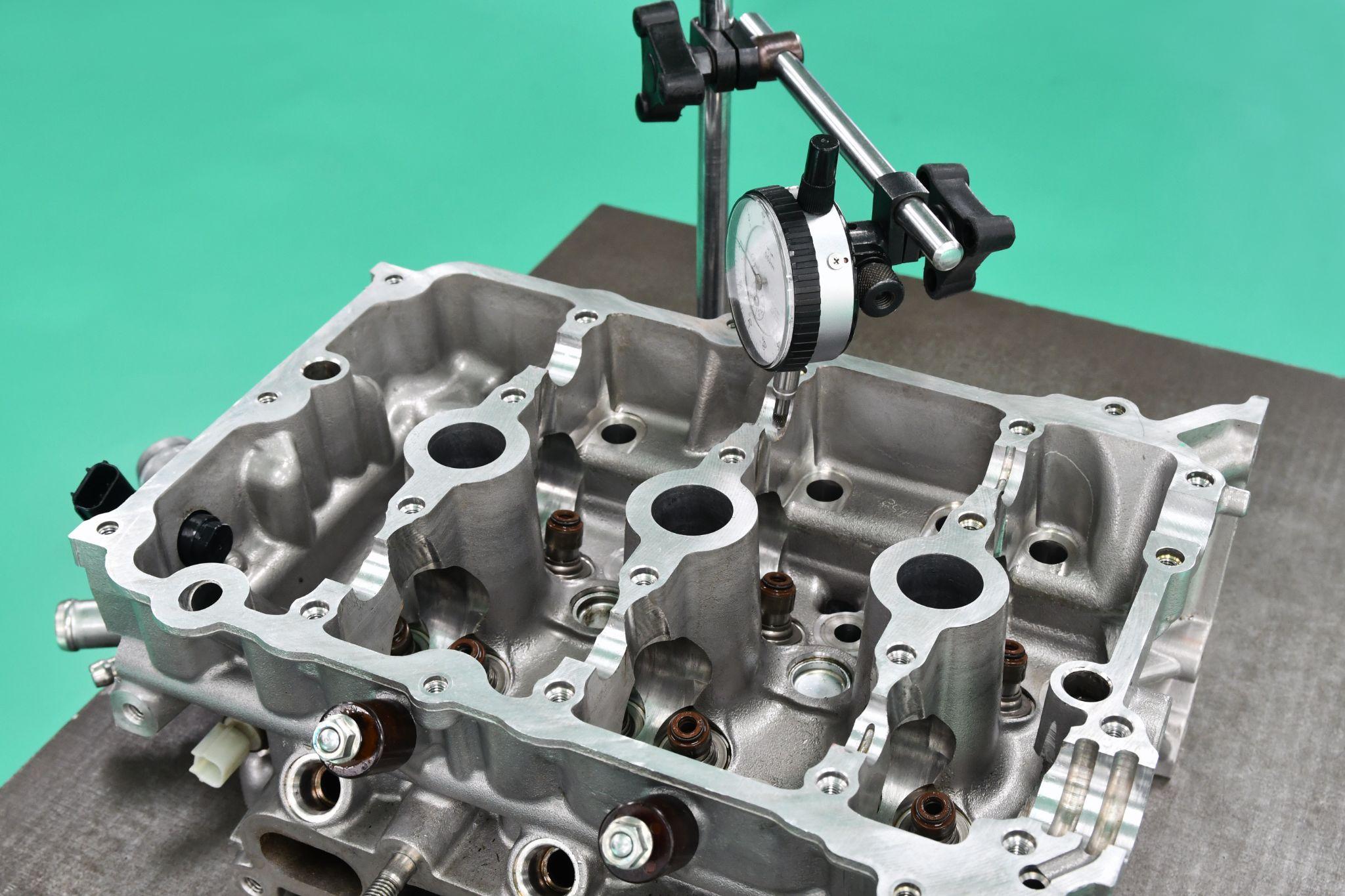 ダイヤルゲージでの寸法測定