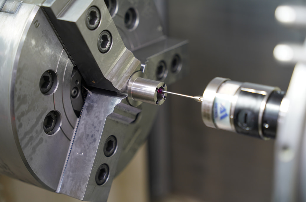 無線式タッチプローブでのワーク原点出し